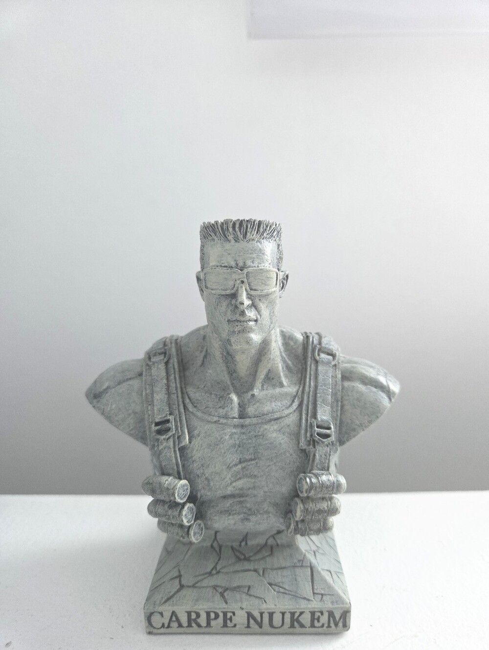 Duke Nukem Merch | Carpe Nukem Bust Figurine